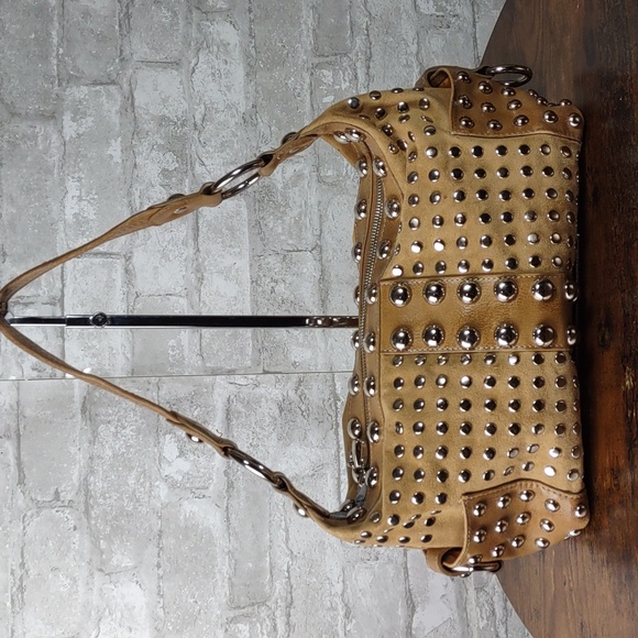 Kathy Van Zeeland Handbags - Kathy Van Zeeland "Stud Stop" Shoulder Bag